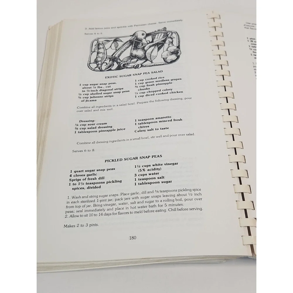 Vtg 1985 Cookbook Fresh Ideas for Vegetable Cooking SIGNED Squash Lady of Dallas